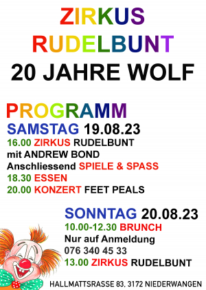 Jubiläum 20 Jahre